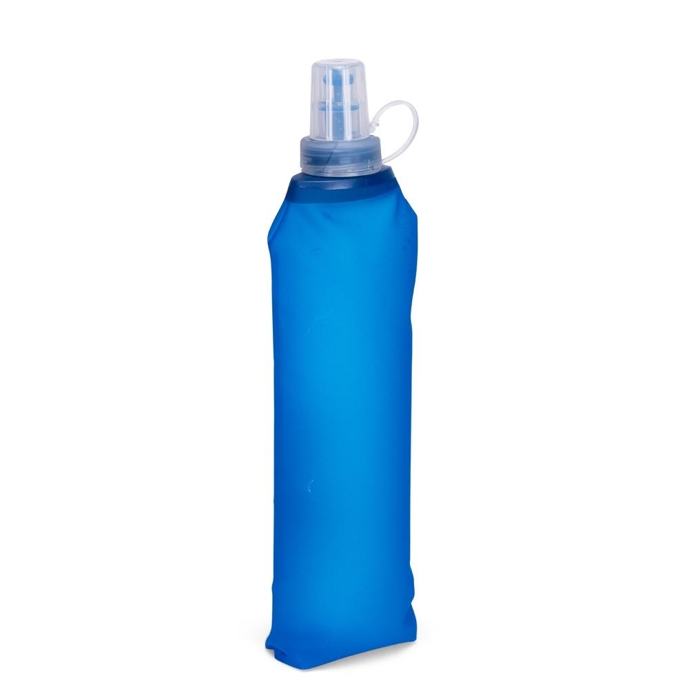 Squeeze dobrável tpu 500ml DR1982 na cor Amarelo, brinde personalizado Sky Brindes