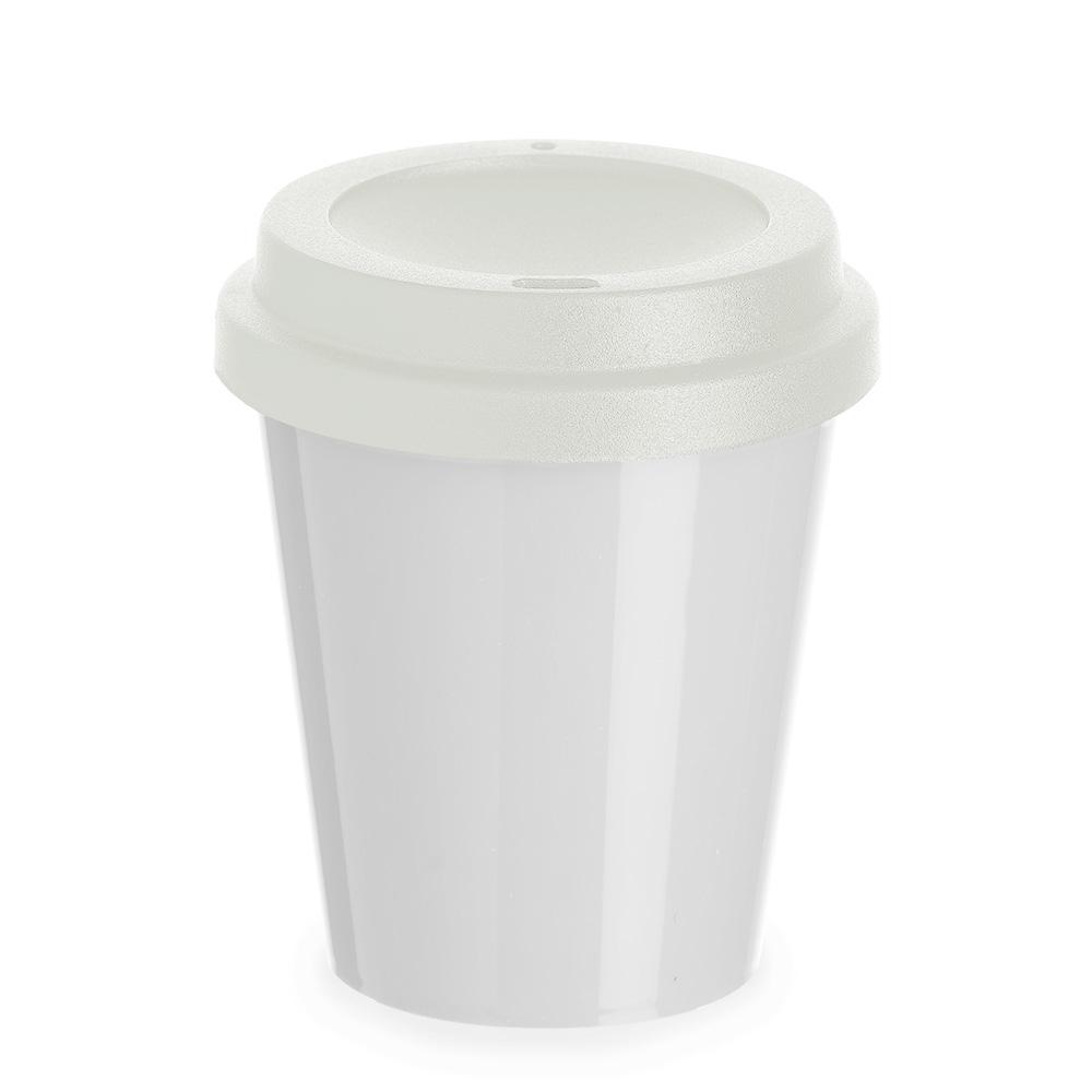 Copo plástico 350ml DR1999 na cor Branco, brinde personalizado Sky Brindes
