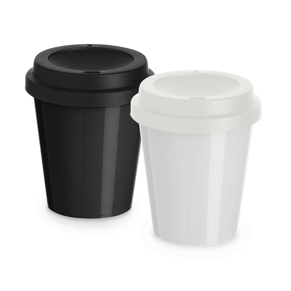 Copo plástico 350ml DR1999 na cor Branco, brinde personalizado Sky Brindes