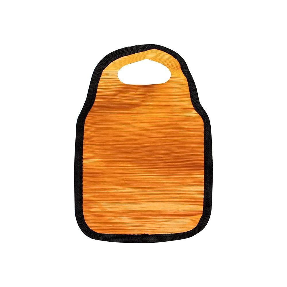 Lixocar em Plástico Reciclável DV1252 na cor Laranja, brinde personalizado Sky Brindes