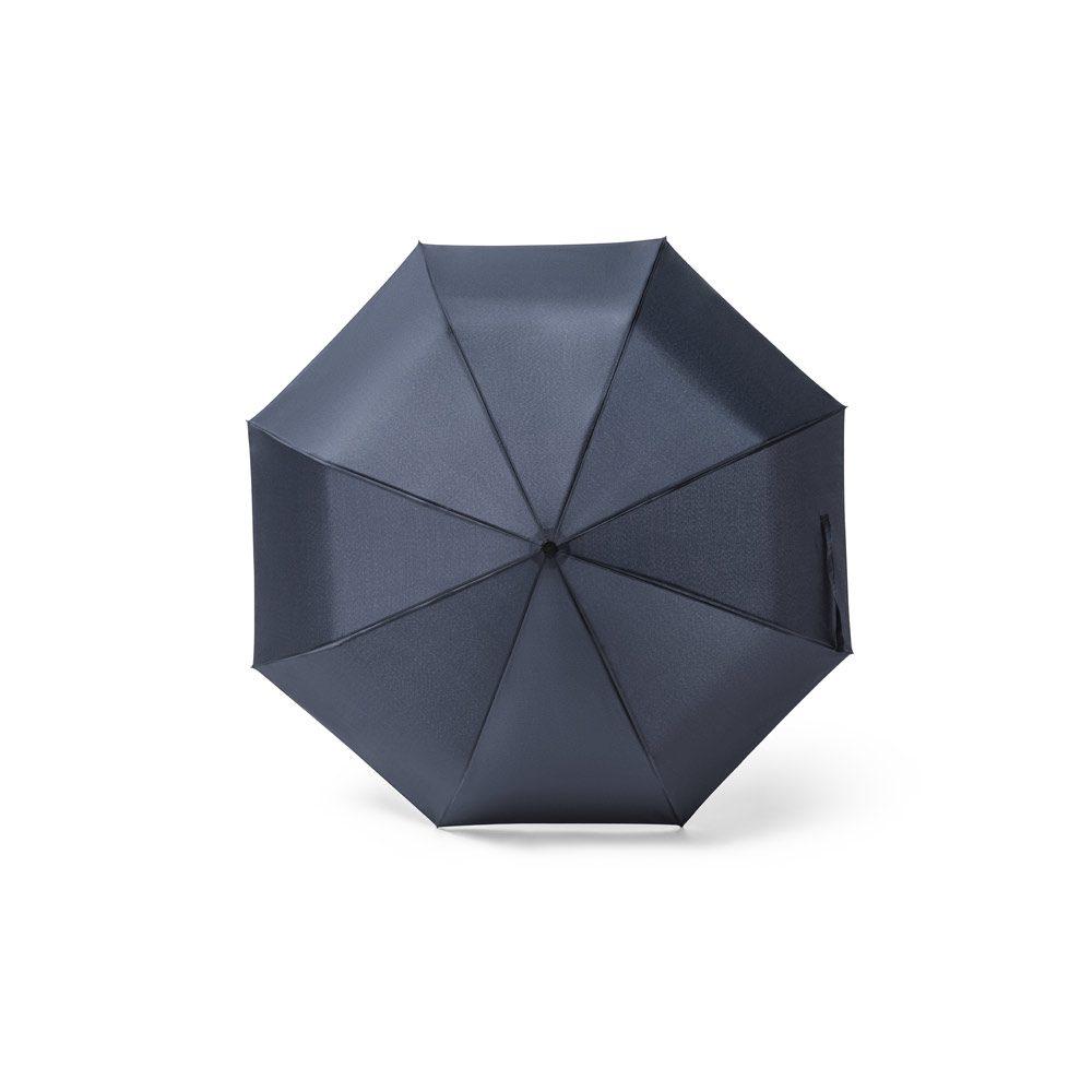 Guarda-chuva em Poliéster DV1273 na cor Azul, brinde personalizado Sky Brindes