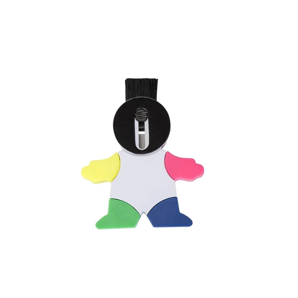 Marca Texto Boneco DV1283 na cor Único, brinde personalizado Sky Brindes