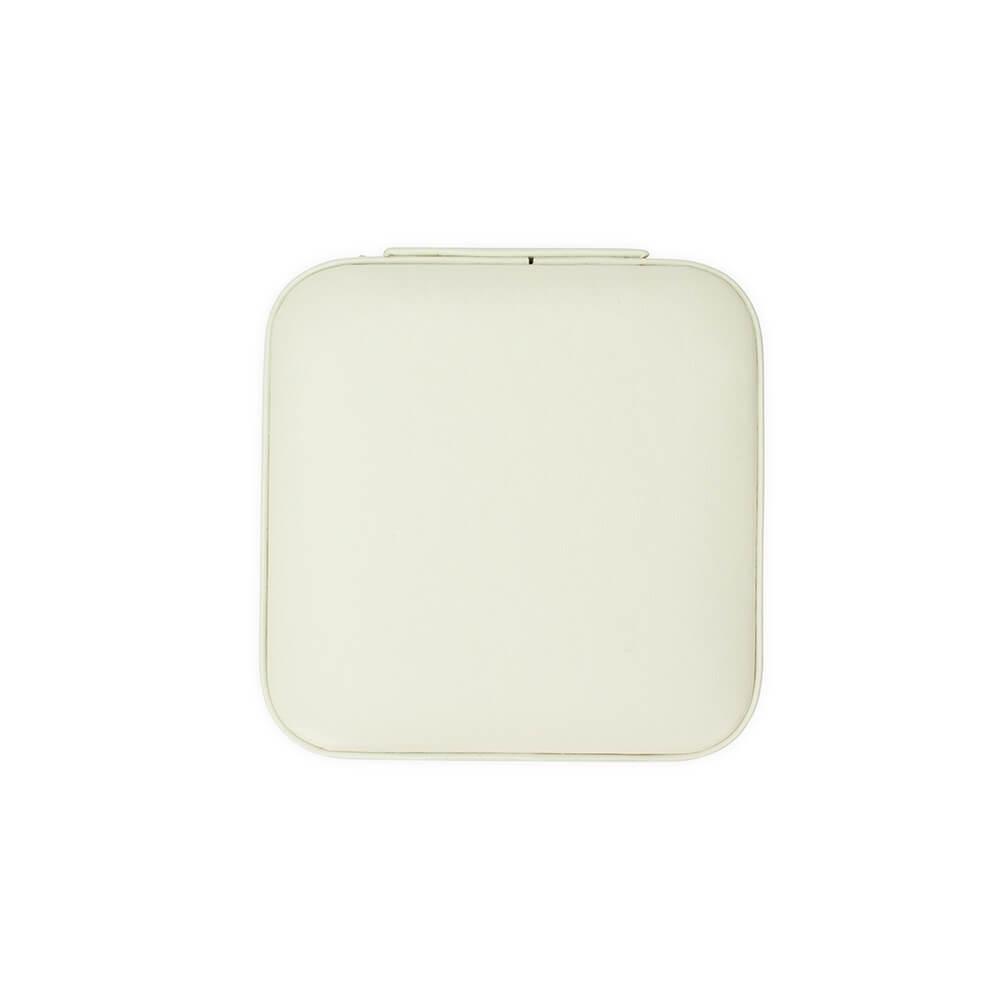 Porta Joias DV1293 na cor Branco, brinde personalizado Sky Brindes