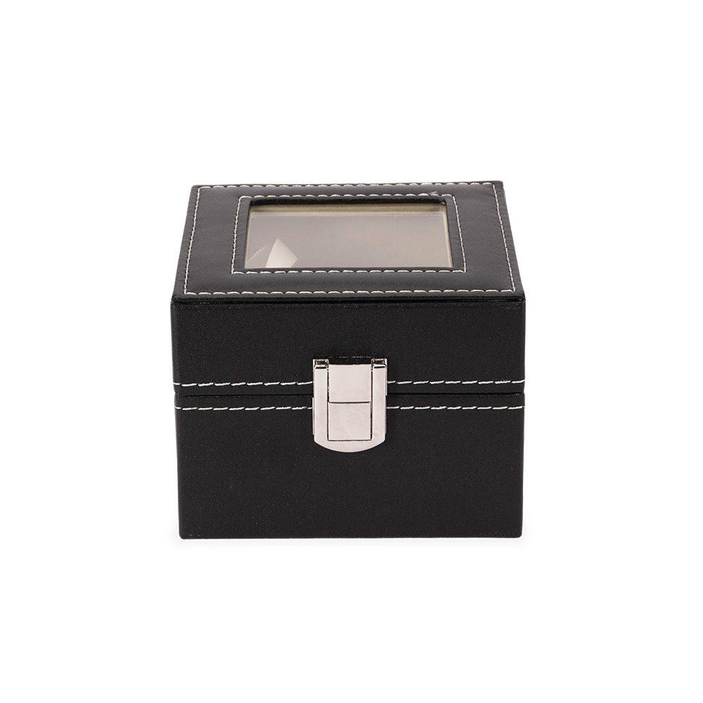 Porta-Relógios DV1295 na cor Preto, brinde personalizado Sky Brindes