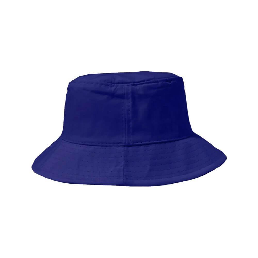 Chapéu Bucket DV1304 na cor Azul, brinde personalizado Sky Brindes