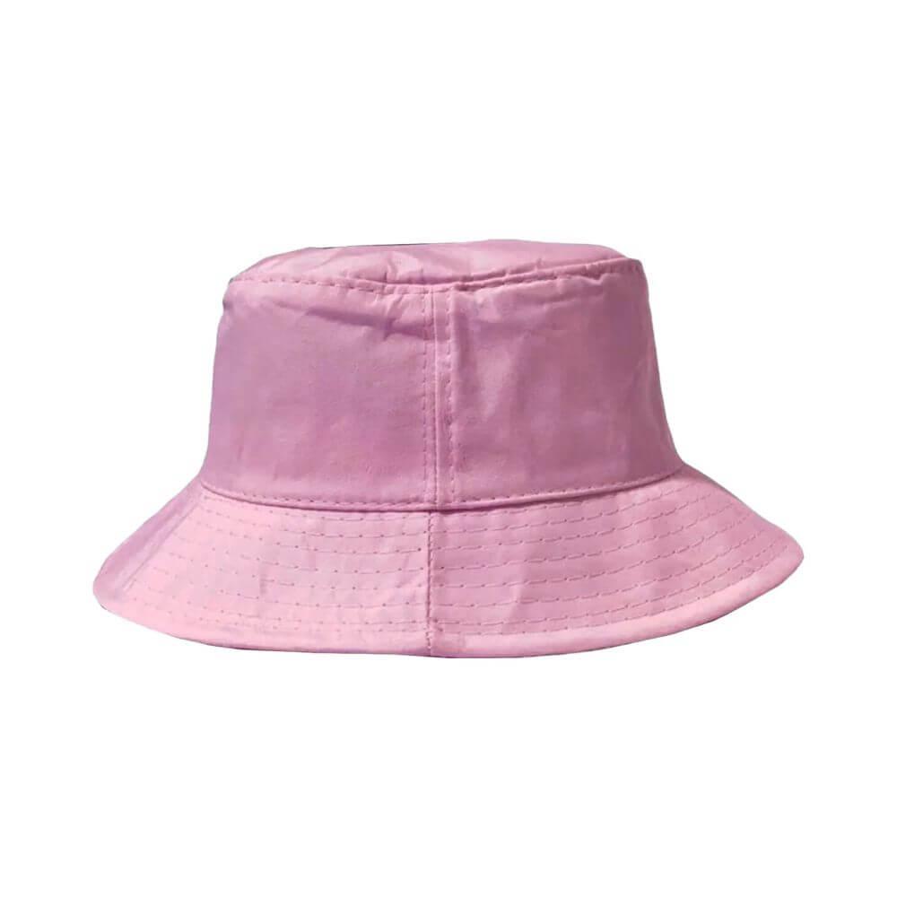 Chapéu Bucket DV1304 na cor Rosa, brinde personalizado Sky Brindes