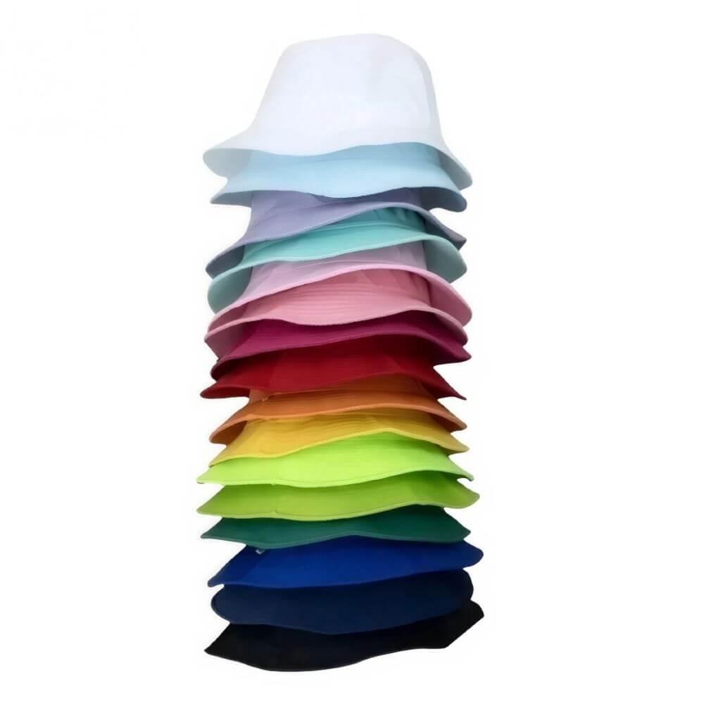 Chapéu Bucket DV1304 na cor Verde, brinde personalizado Sky Brindes