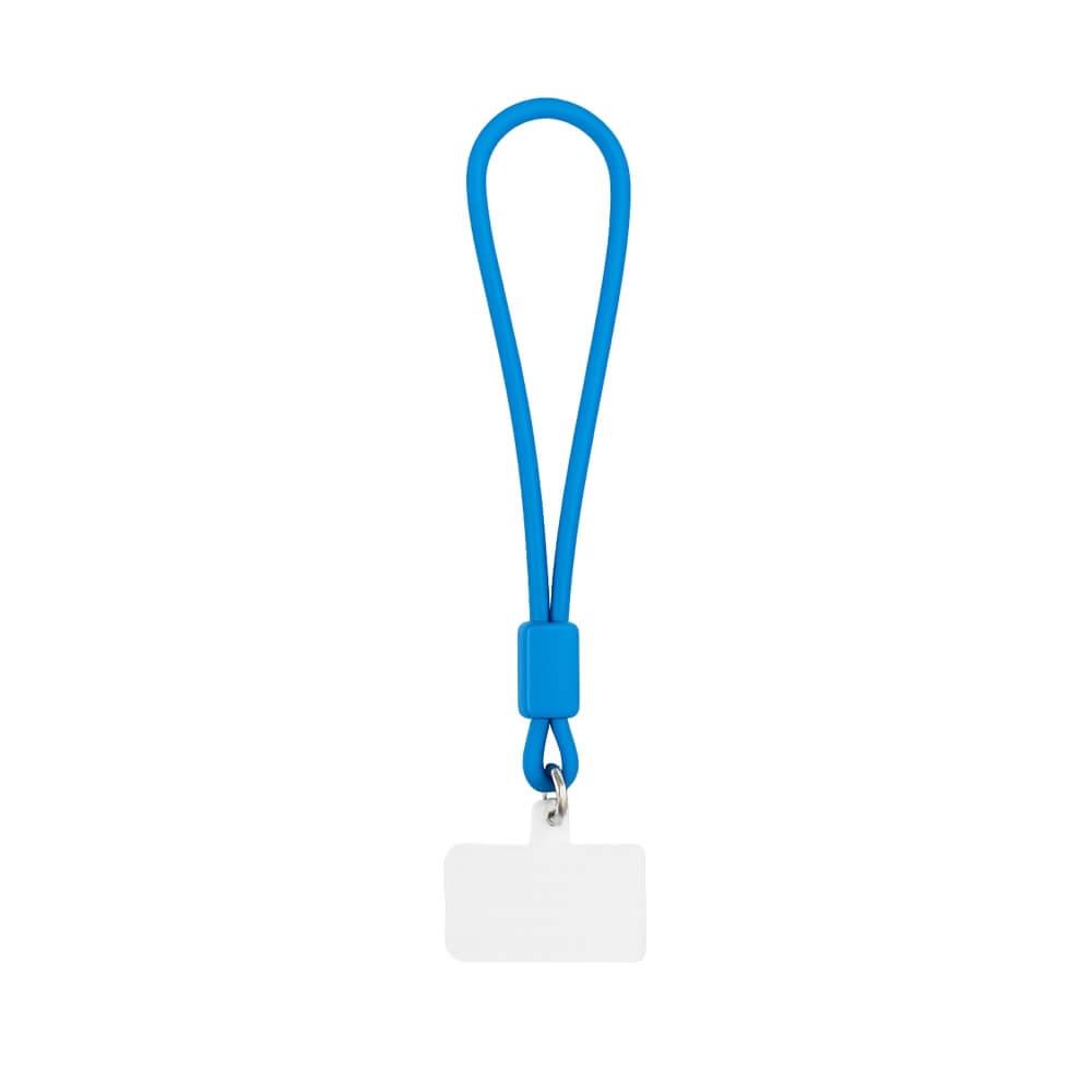 Pulseira Antifurto Para Celular DV1307 na cor Azul, brinde personalizado Sky Brindes