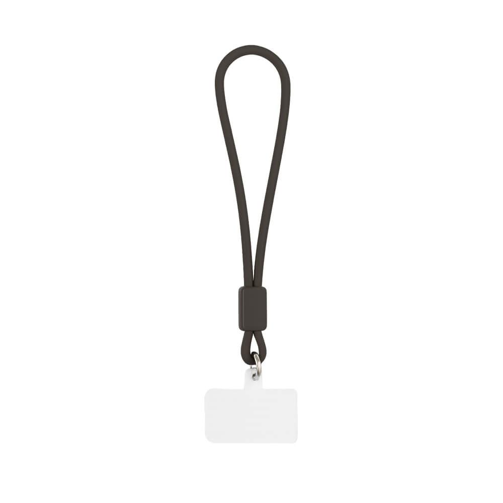 Pulseira Antifurto Para Celular DV1307 na cor Preto, brinde personalizado Sky Brindes