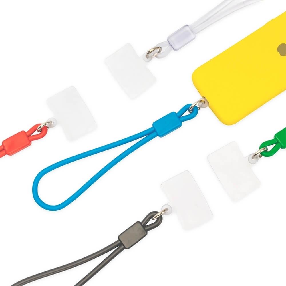 Pulseira Antifurto Para Celular DV1307 na cor Preto, brinde personalizado Sky Brindes