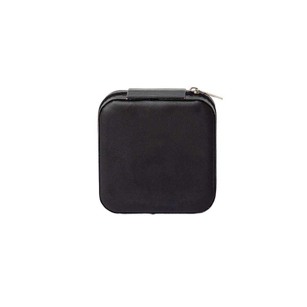 Porta-Joias DV1311 na cor Preto, brinde personalizado Sky Brindes