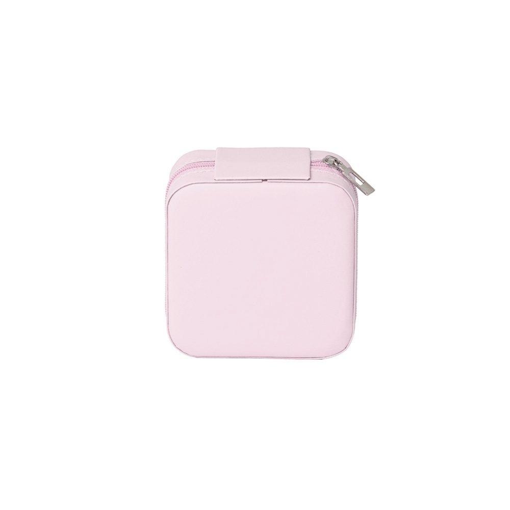 Porta-Joias DV1311 na cor Rosa claro, brinde personalizado Sky Brindes