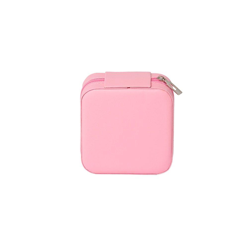 Porta-Joias DV1311 na cor Rosa, brinde personalizado Sky Brindes