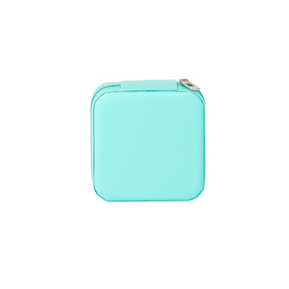 Porta-Joias DV1311 na cor Verde água, brinde personalizado Sky Brindes