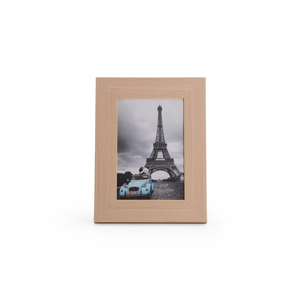 Porta-Retrato PVC DV1312 na cor Bege, brinde personalizado Sky Brindes