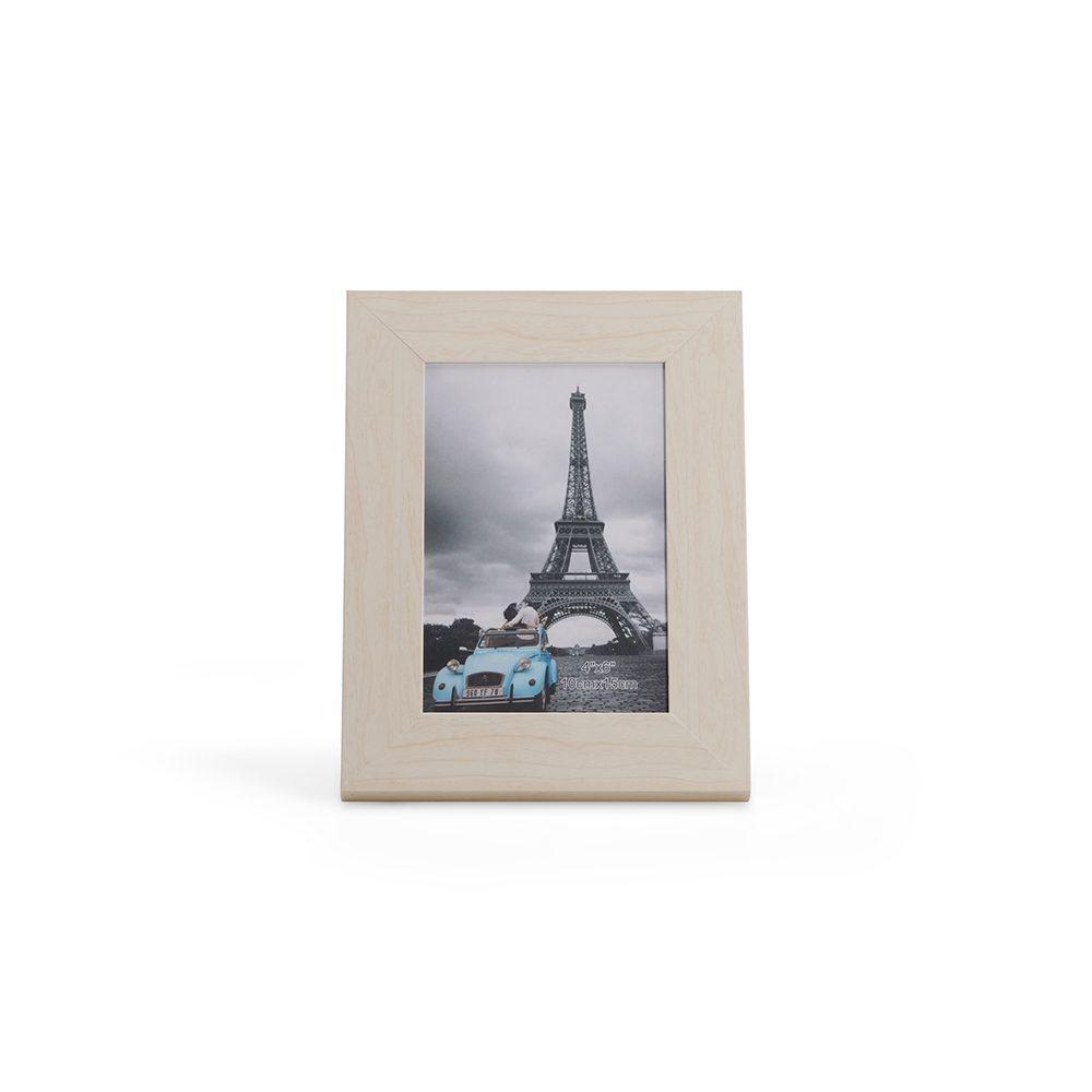 Porta-Retrato PVC DV1312 na cor Branco, brinde personalizado Sky Brindes
