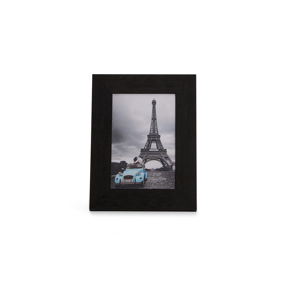 Porta-Retrato PVC DV1312 na cor Preto, brinde personalizado Sky Brindes
