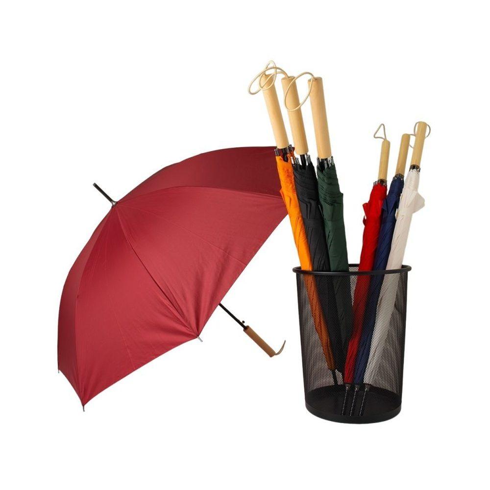 Guarda-chuva Automático DV1314 na cor Preto, brinde personalizado Sky Brindes