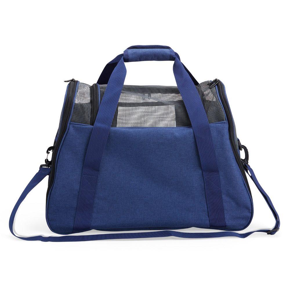 Bolsa para transporte de animais pet`s DV1319 na cor Cinza, brinde personalizado Sky Brindes