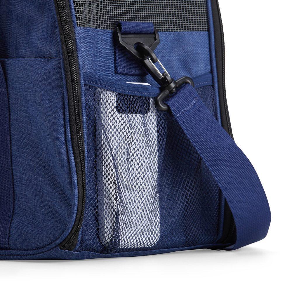 Bolsa para transporte de animais pet`s DV1319 na cor Cinza, brinde personalizado Sky Brindes