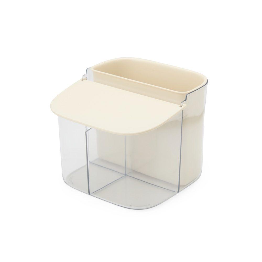 Organizador plástico DV1321 na cor Bege, brinde personalizado Sky Brindes