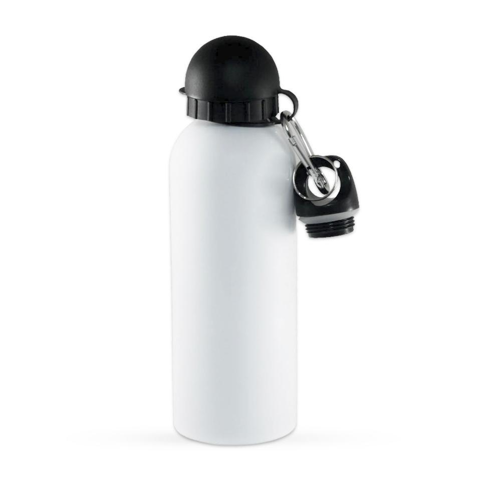 Squeeze metal 500ml GA0227 na cor Branco, brinde personalizado Sky Brindes