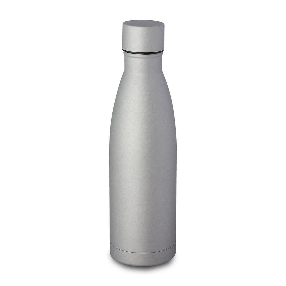 Garrafa térmica 500ml GA1464 na cor Prata, brinde personalizado Sky Brindes