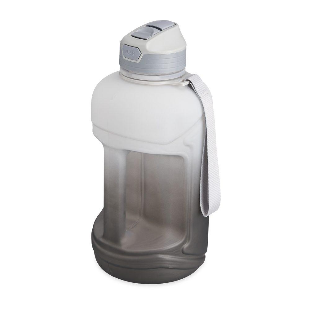 Garrafa plástica 2,2 lt GA1486 na cor Cinza, brinde personalizado Sky Brindes