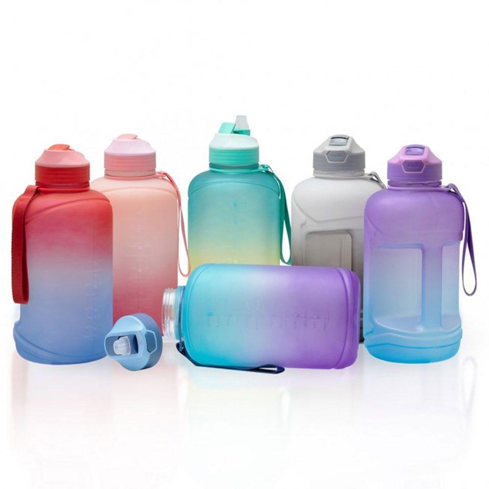 Garrafa plástica 2,2 lt GA1486 na cor Rosa claro, brinde personalizado Sky Brindes