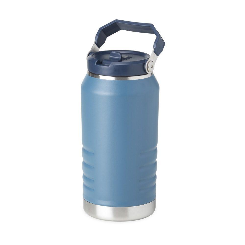 Garrafa térmica 1,1 lt GA1527 na cor Azul, brinde personalizado Sky Brindes