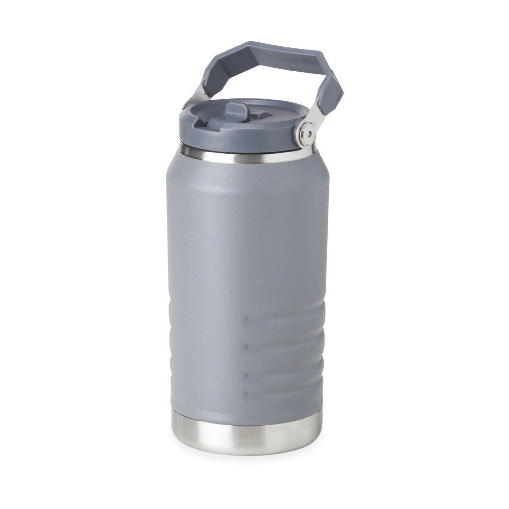 Garrafa térmica 1,1 lt GA1527 na cor Cinza, brinde personalizado Sky Brindes