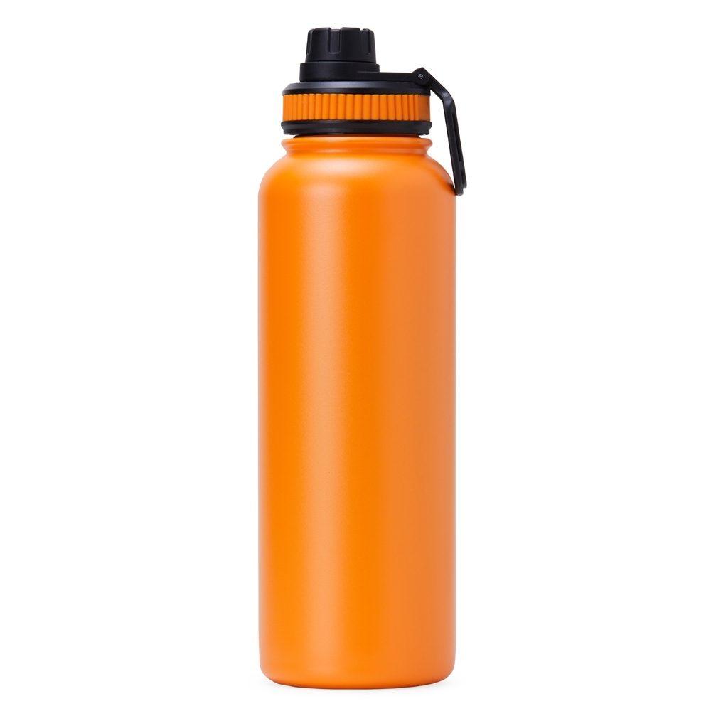 Garrafa térmica 1,2 lt GA1542 na cor Laranja, brinde personalizado Sky Brindes