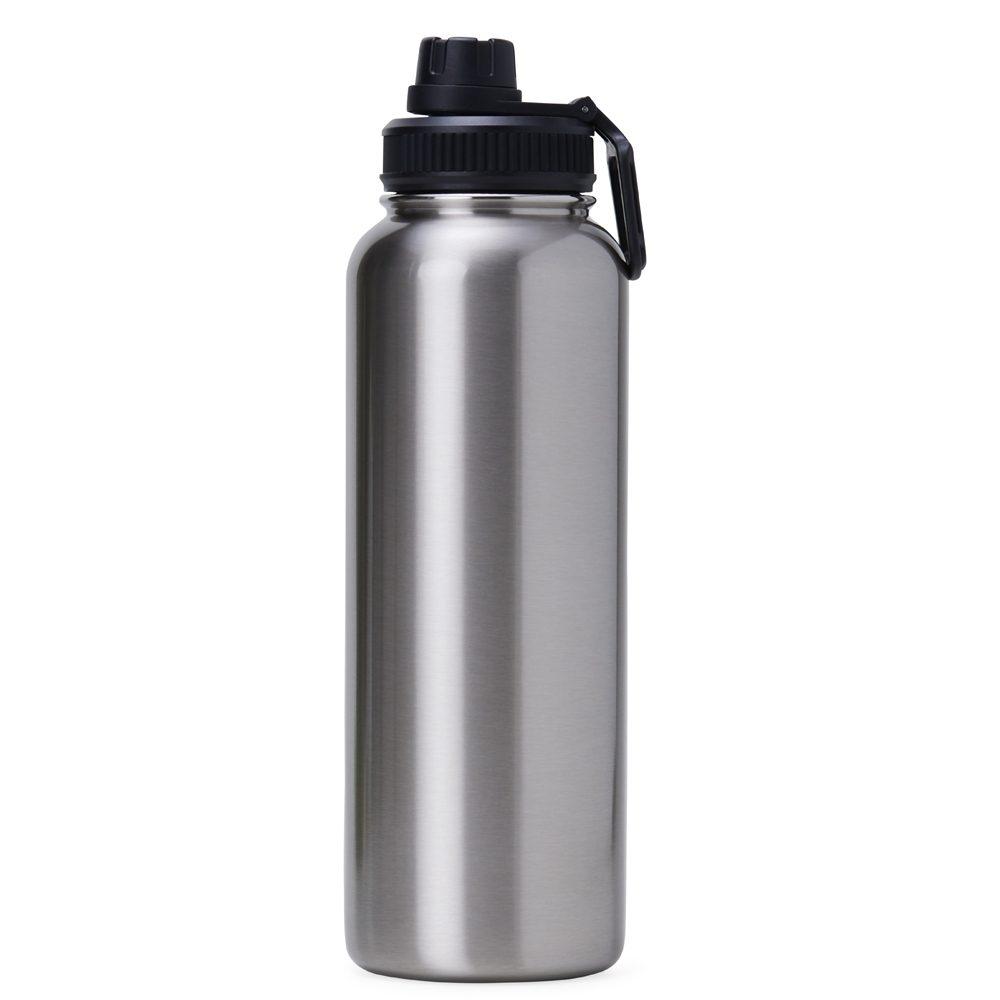 Garrafa térmica 1,2 lt GA1542 na cor Prata, brinde personalizado Sky Brindes
