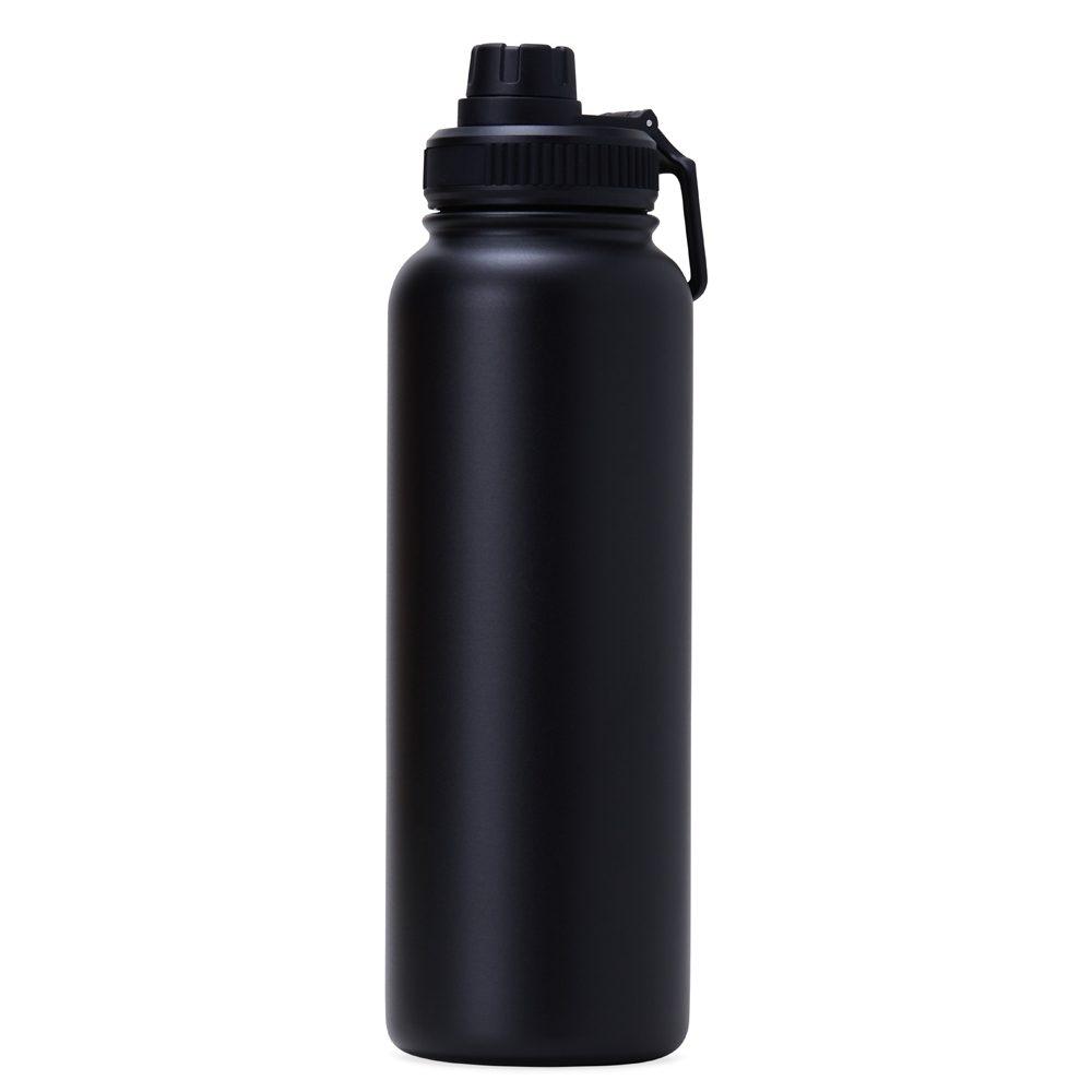 Garrafa térmica 1,2 lt GA1542 na cor Preto, brinde personalizado Sky Brindes