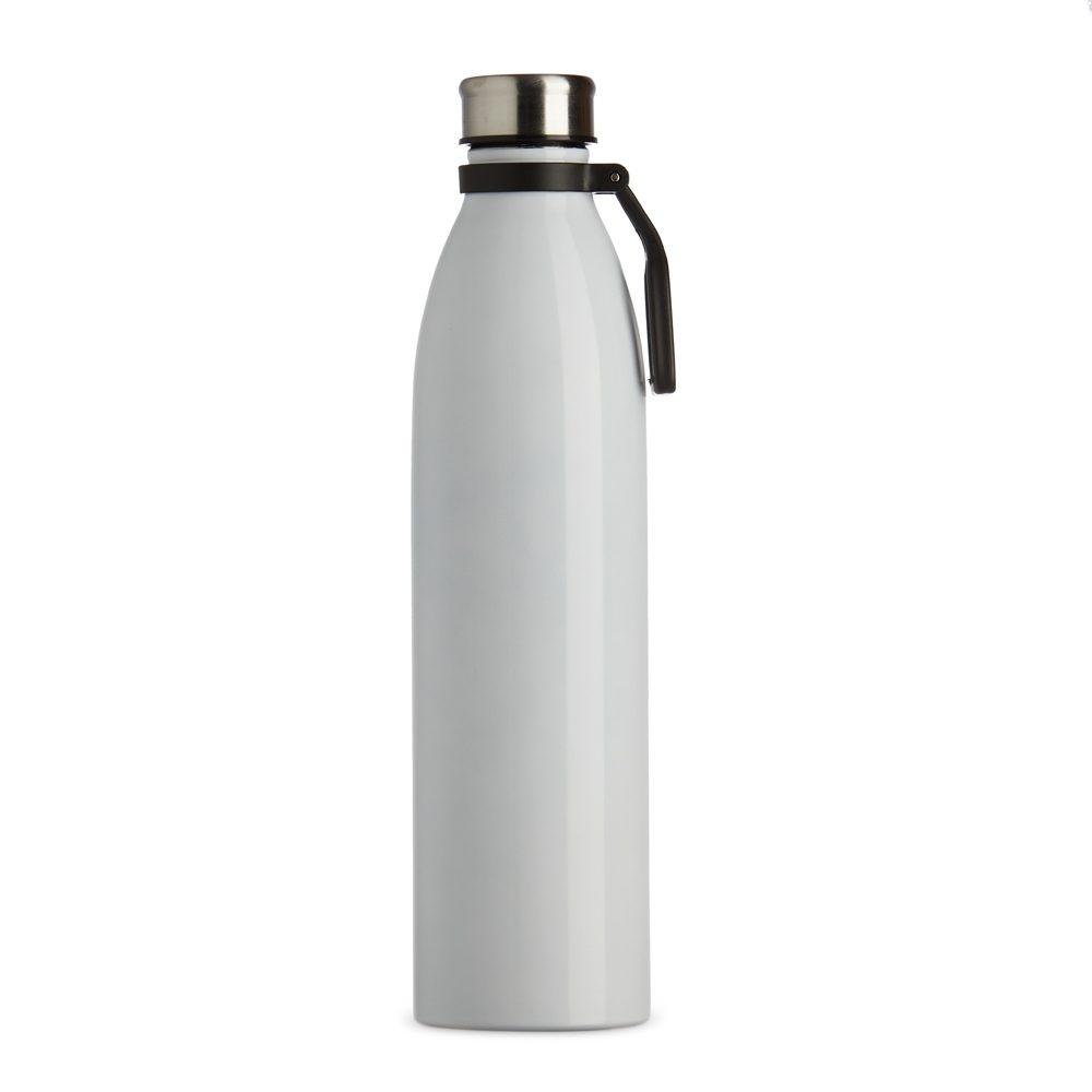Garrafa Inox 1,1 Litros GA1653 na cor Branco, brinde personalizado Sky Brindes