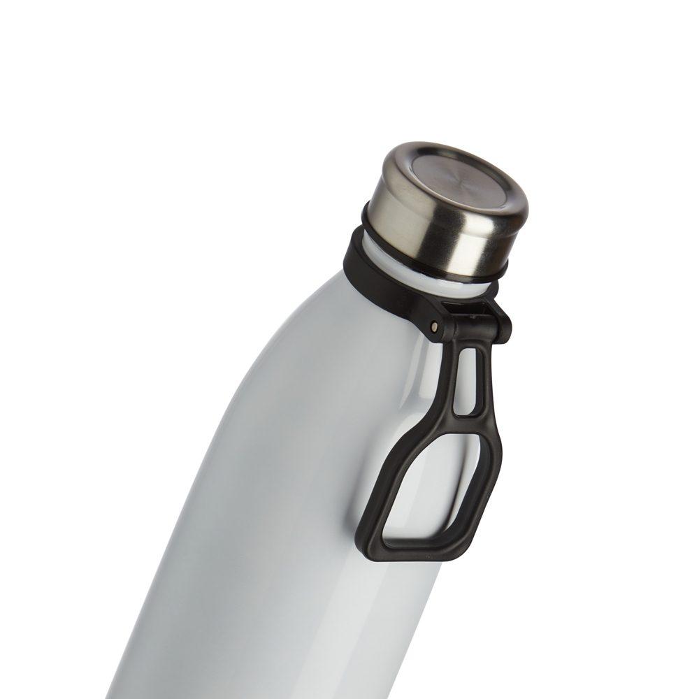 Garrafa Inox 1,1 Litros GA1653 na cor Branco, brinde personalizado Sky Brindes