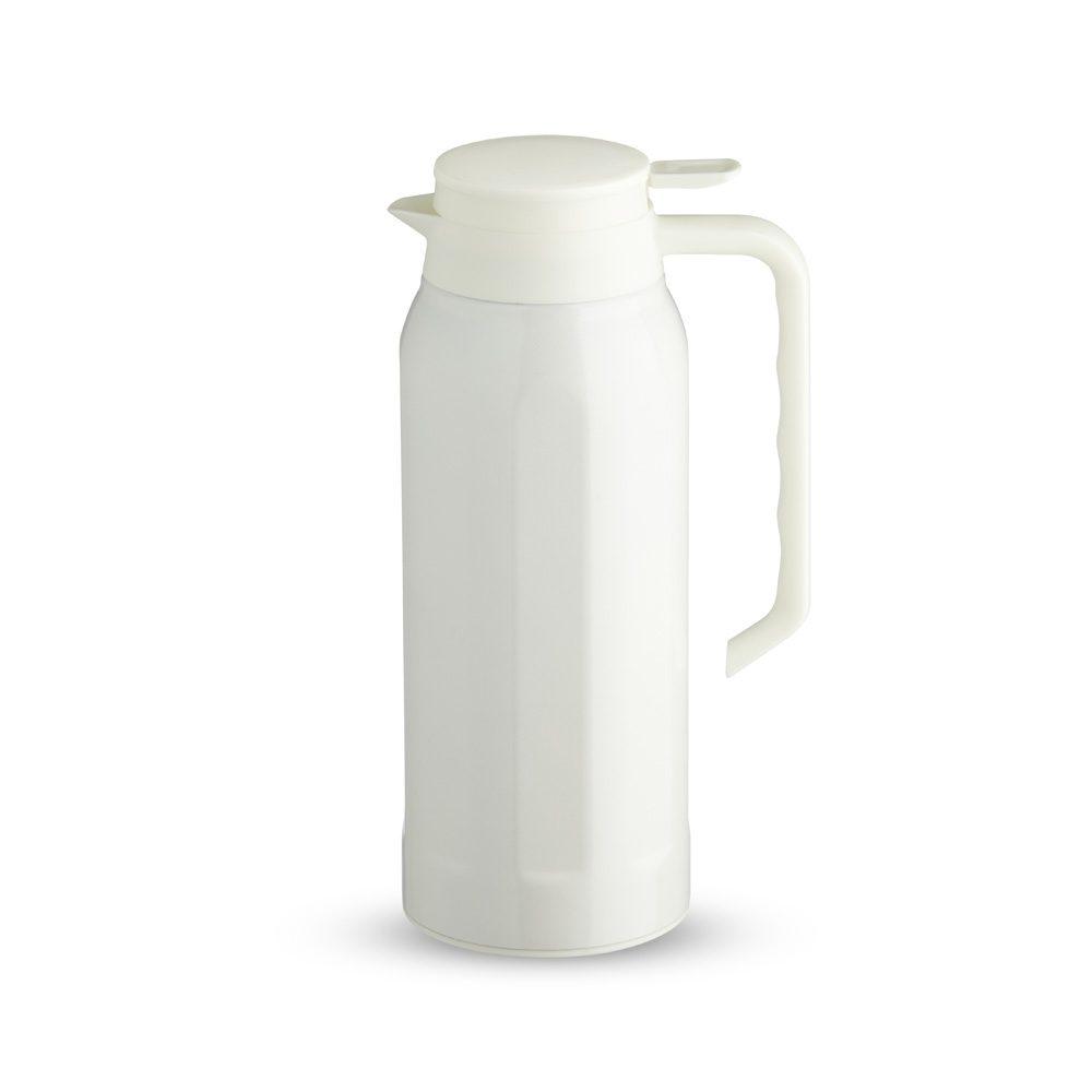 Garrafa Térmica 1,4 lt GA1654 na cor Branco, brinde personalizado Sky Brindes