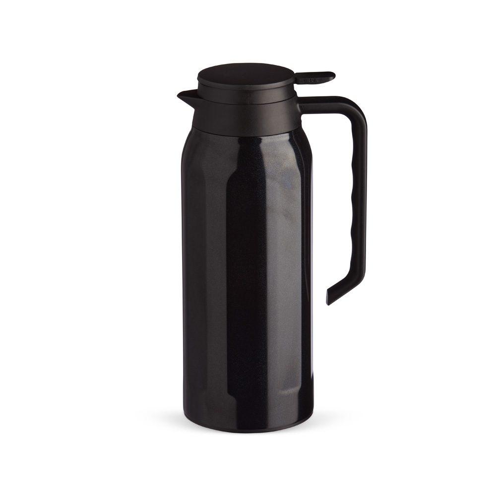 Garrafa Térmica 1,4 lt GA1654 na cor Preto, brinde personalizado Sky Brindes