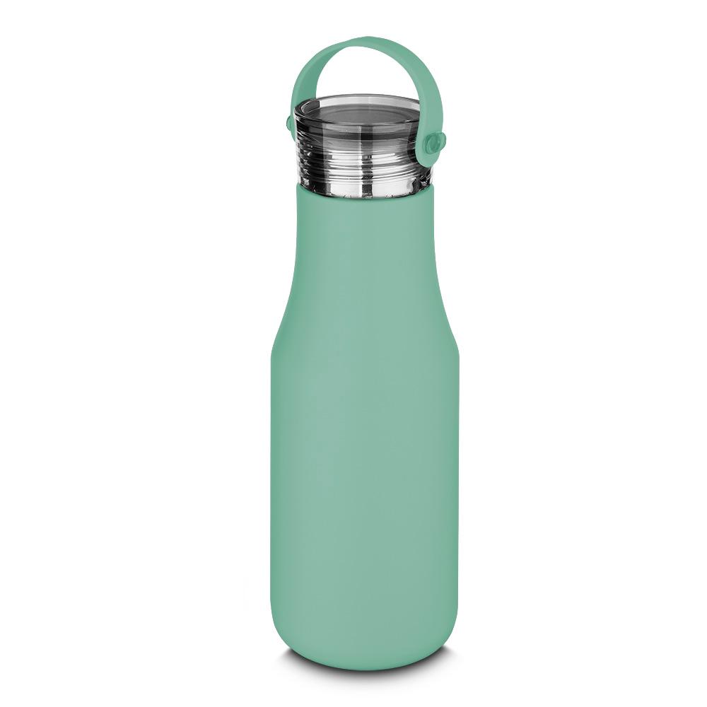 Garrafa Térmica de 500ml GA1676 na cor Verde, brinde personalizado Sky Brindes