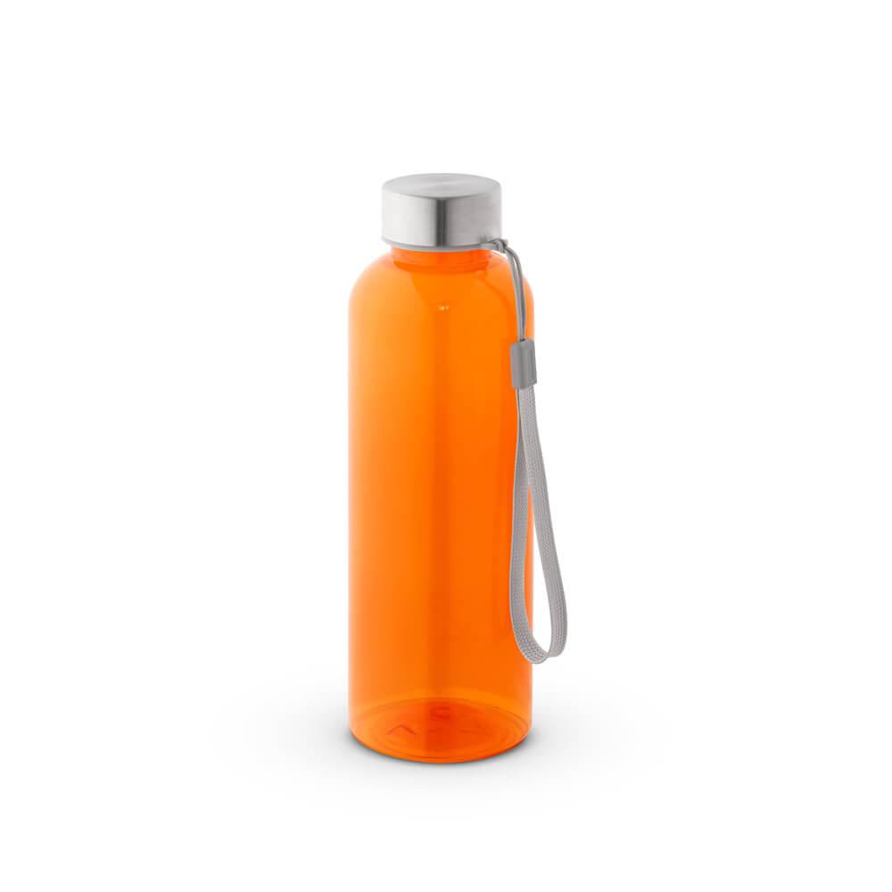 Squeeze em rPET 100% reciclado GA1678 na cor Laranja, brinde personalizado Sky Brindes