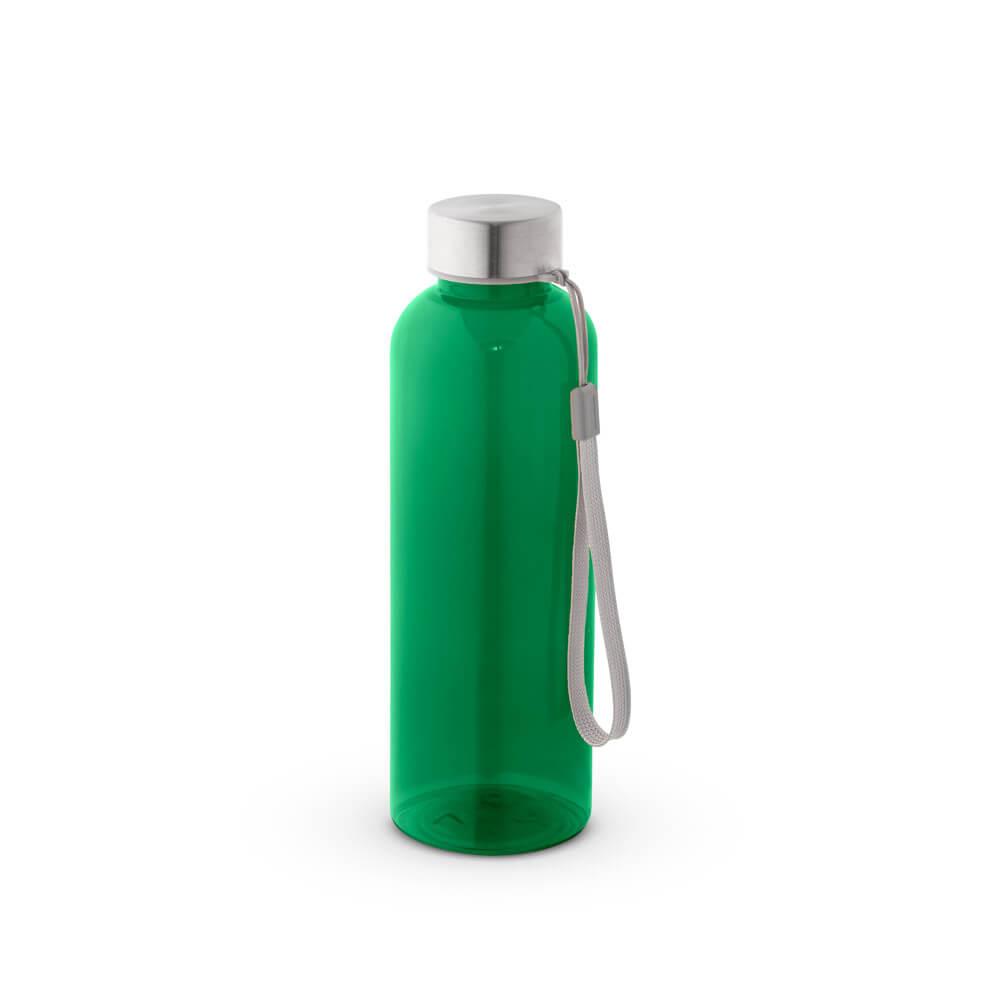 Squeeze em rPET 100% reciclado GA1678 na cor Verde, brinde personalizado Sky Brindes
