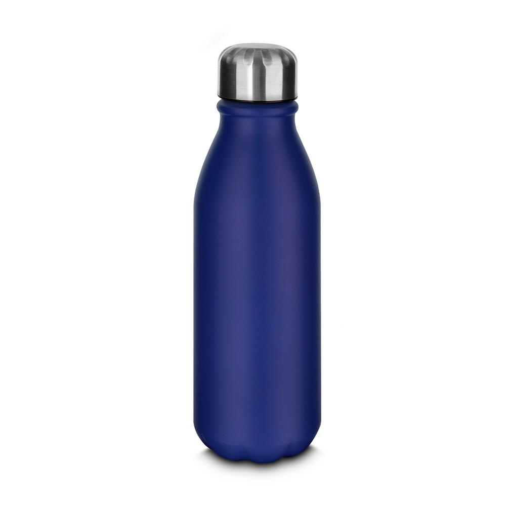 Garrafa em Alumínio de 550ml GA1685 na cor Azul, brinde personalizado Sky Brindes