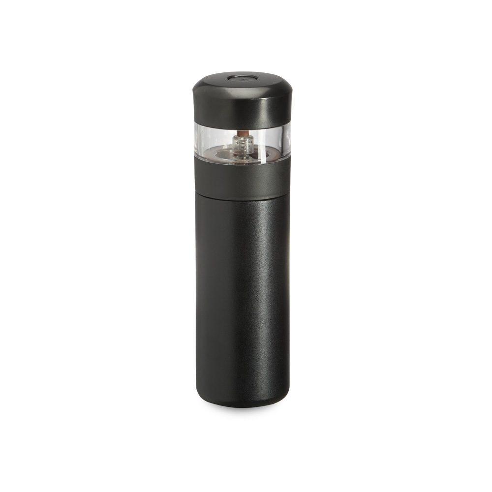 Garrafa Térmica 350ml GA1700 na cor Preto, brinde personalizado Sky Brindes