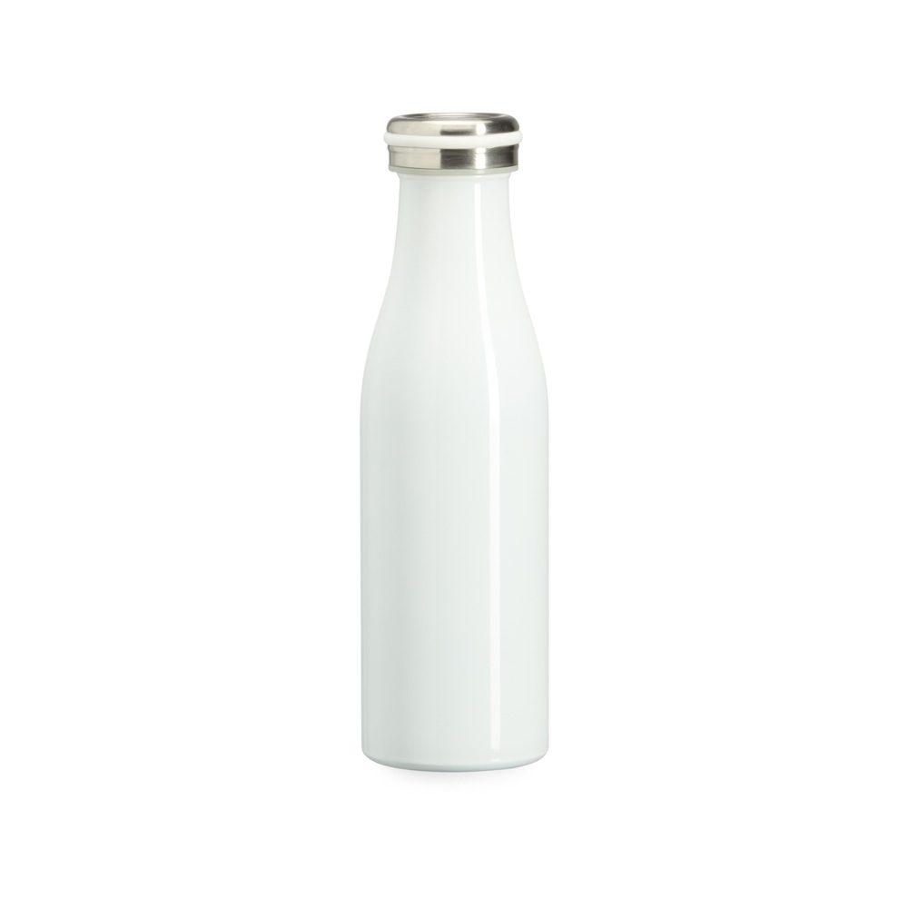 Garrafa Térmica 500ml GA1701 na cor Branco, brinde personalizado Sky Brindes