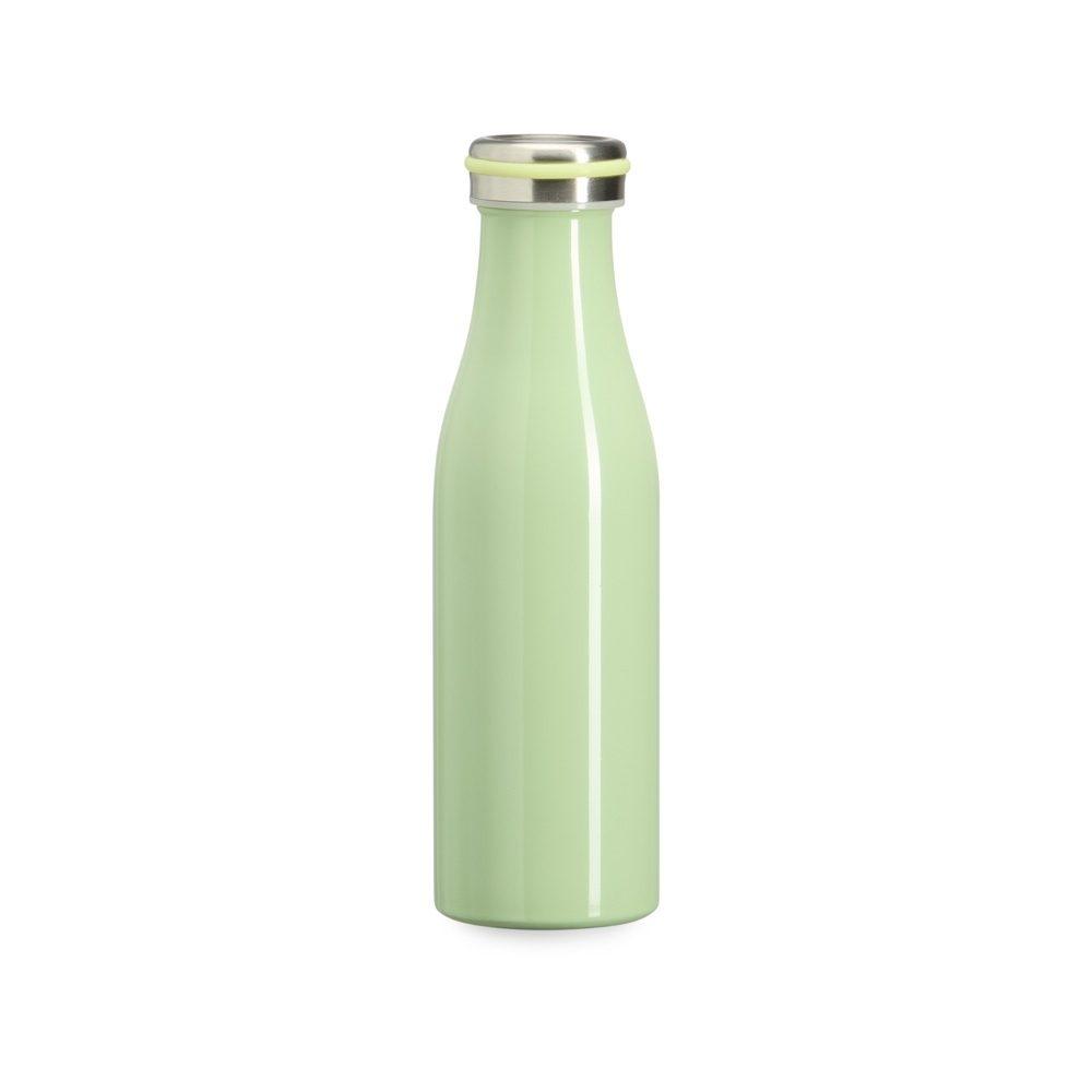 Garrafa Térmica 500ml GA1701 na cor Verde, brinde personalizado Sky Brindes
