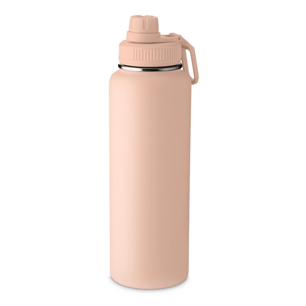 Garrafa Térmica 1,2 Litros GA1702 na cor Salmão, brinde personalizado Sky Brindes