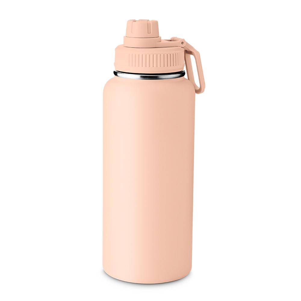 Garrafa Térmica 960ml GA1720 na cor Rosé, brinde personalizado Sky Brindes