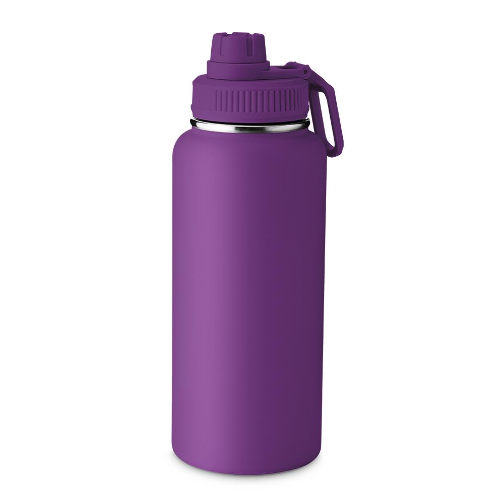 Garrafa Térmica 960ml GA1720 na cor Roxo, brinde personalizado Sky Brindes
