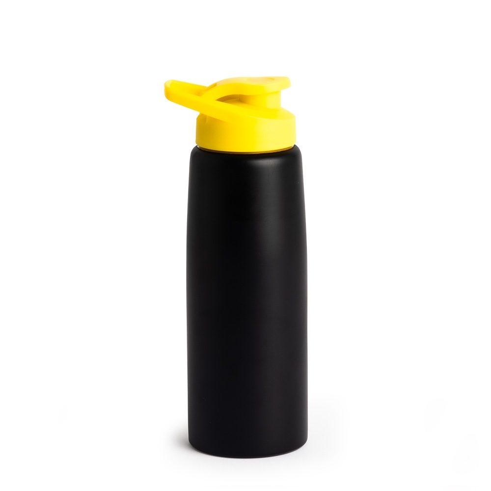 Squeeze Inox 880ml GA1742 na cor Amarelo, brinde personalizado Sky Brindes