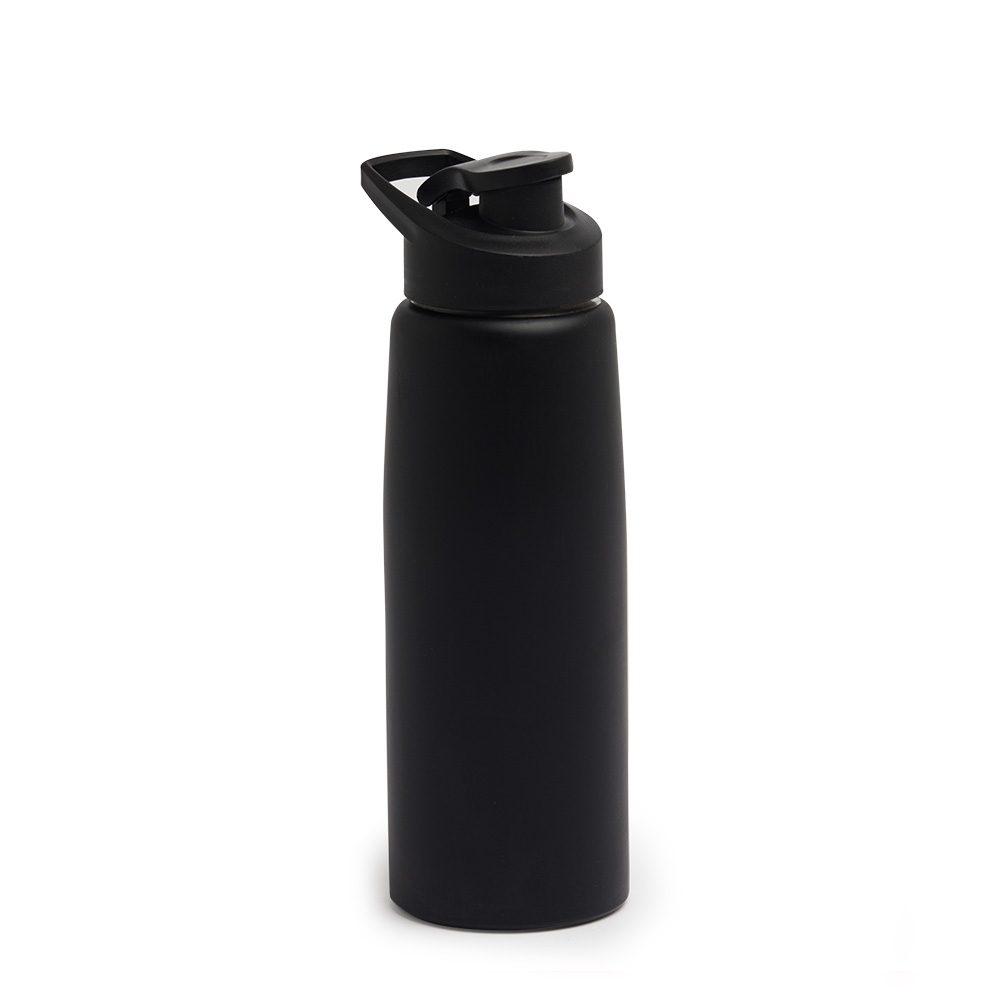 Squeeze Inox 880ml GA1742 na cor Preto, brinde personalizado Sky Brindes